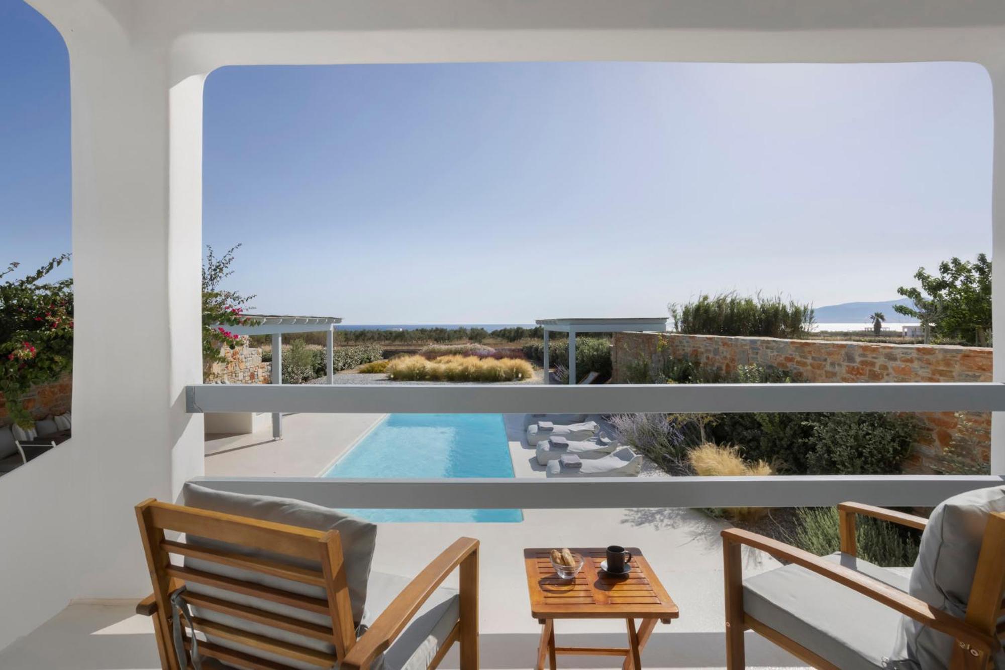Villa Dione, Private Pool & Seaview By Naxos Dunes Kastrákion Zewnętrze zdjęcie
