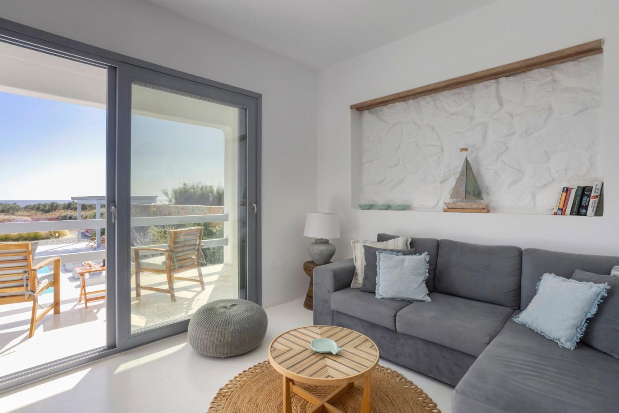 Villa Dione, Private Pool & Seaview By Naxos Dunes Kastrákion Zewnętrze zdjęcie