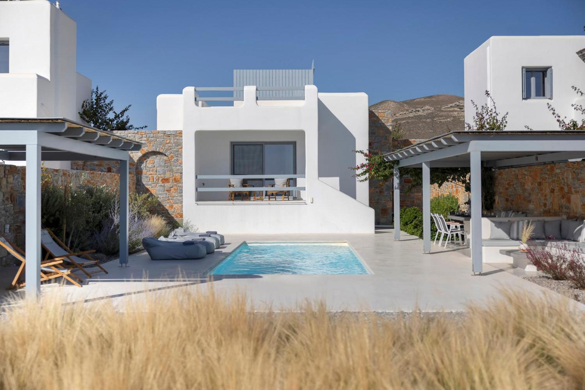 Villa Dione, Private Pool & Seaview By Naxos Dunes Kastrákion Zewnętrze zdjęcie