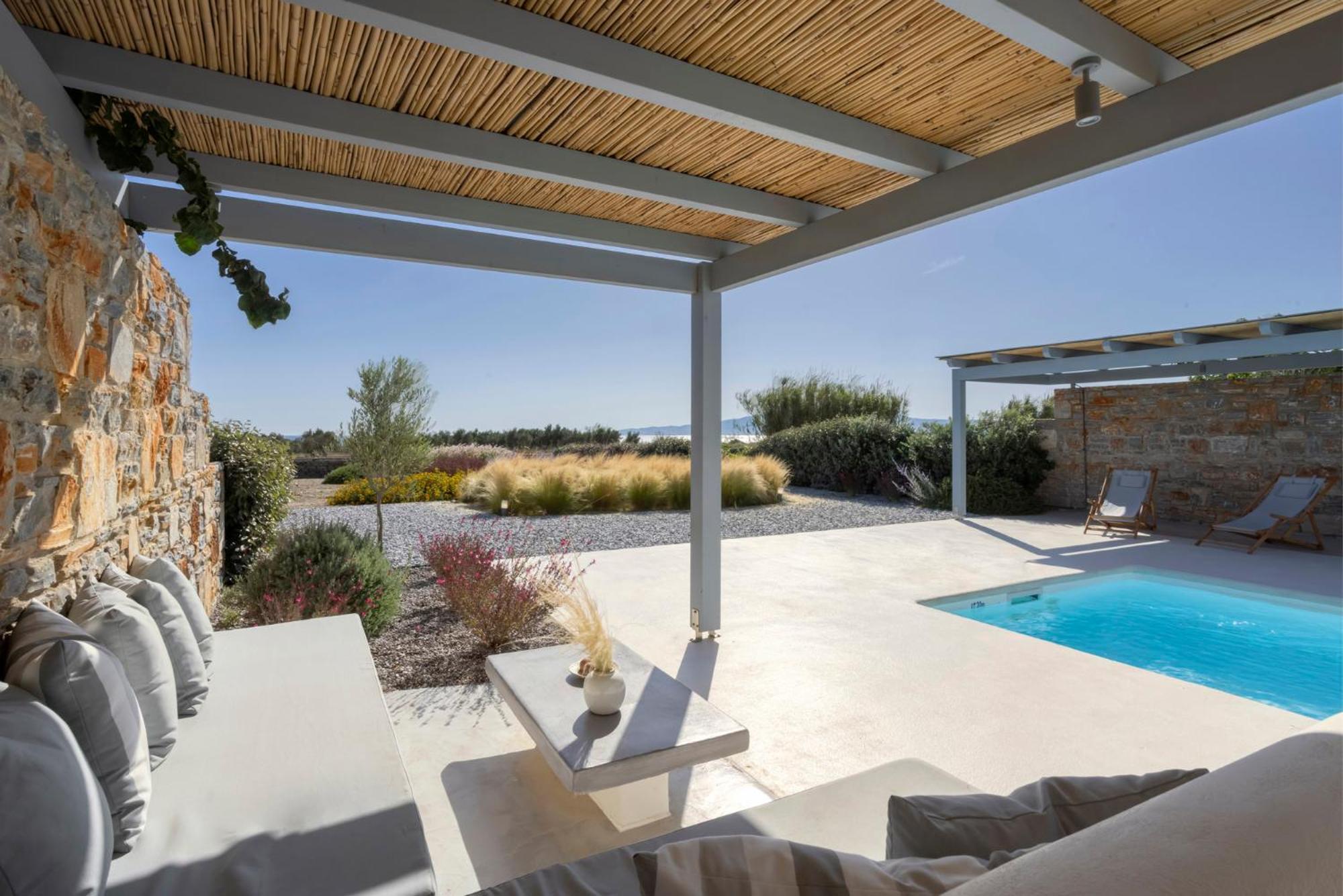 Villa Dione, Private Pool & Seaview By Naxos Dunes Kastrákion Zewnętrze zdjęcie